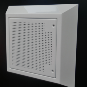 Reduced-Ligature Raised Hinged Ventilation Grille