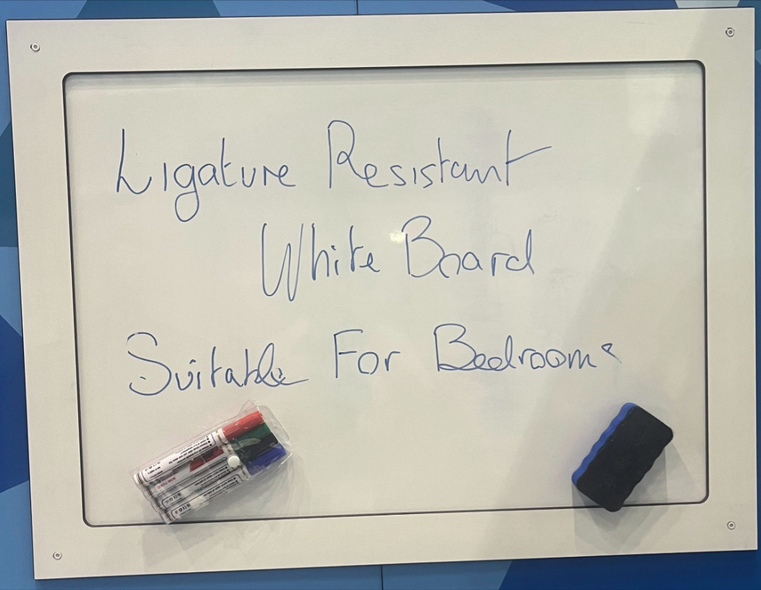 Non Magnetic Ligature Resistant WhiteBoard - ALSWB800